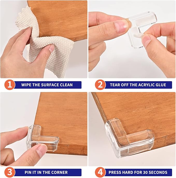 32 Pack Corner Protector Baby, Table Corner Protectors - Image 6