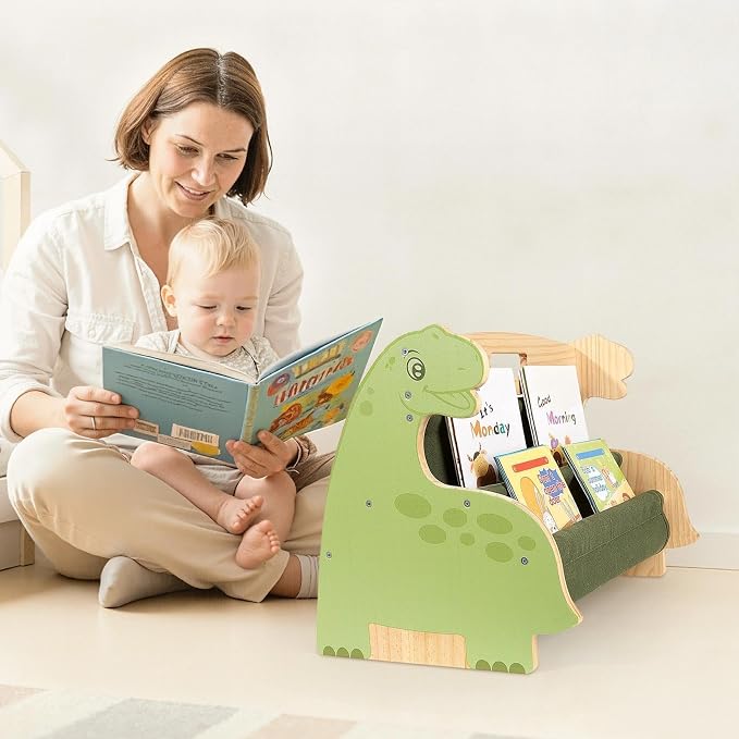 Toddler Bookshelf Double-Sided - Image 5