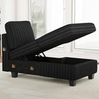 Belffin Modular Sectional Storage Chaise Module - Image 3
