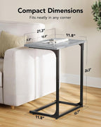 Pipishell C-Shaped Side Table, C Table - Image 2
