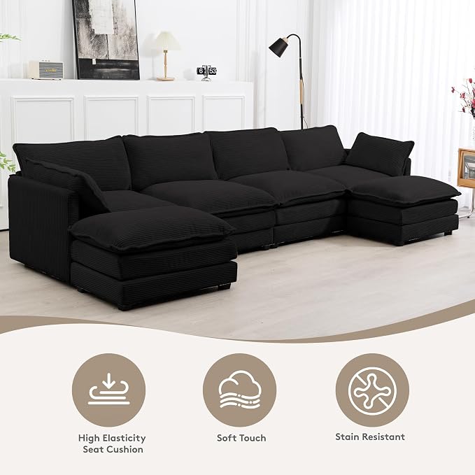 ROWHY 148'' Sectional Cloud Couch - Image 3