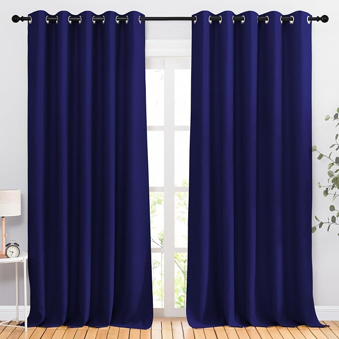 NICETOWN Bedroom Blackout 102 inch Curtains by NICETOWN