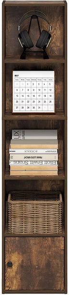 Furinno LUDER Book Shelf, 5-Tier Bookshelf - Image 5