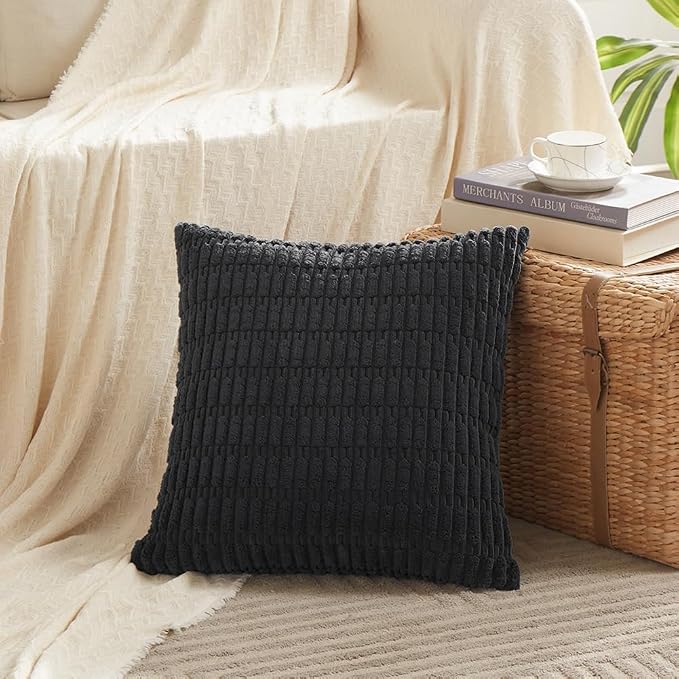 Fancy Homi 4 Packs Decorative Throw Pillow Covers - Image 2