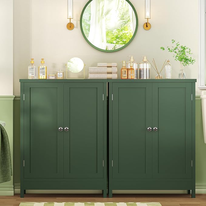 Iwell Bathroom Cabinet, Bathroom Storage Cabinet - Image 2