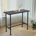 41.3inch Height Industrial Bar Table Rustic Pipe Design Kitchen Dining Table - Image 4