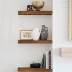 QEEIG Floating Shelves for Wall Bathroom Shelf Bedroom Kitchen Living Room - Image 8