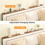 ELYKEN 5.9" Narrow Console Sofa Table - Image 5