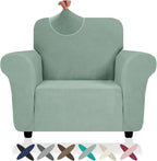ZNSAYOTX Super Stretch Chair Slipcover, New Striped Sofa Chair Covers by ZNSAYOTX