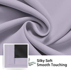 SimpleHome Lilac 100% Blackout Curtains Room Darkening Living Room 63 Inch | - Image 7