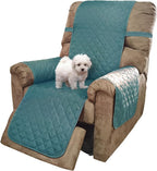 U-NICE HOME Reversible Recliner Chair Covers, Pet Friendly, Elastic Straps by U-NICEHOME