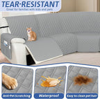 Arfntevss Recliner Sectional Couch Covers 1OO% Waterproof L Shape Sofa Cover - Image 5