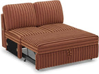 Belffin Corduroy Sleeper Sofa - Image 9