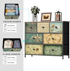 Tohomeor Dresser with Drawers for Bedroom Chest of Drawers Fabric Dresser for - Image 4