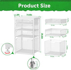 Sbanmao 4 Drawer Rolling File Cart - Image 3