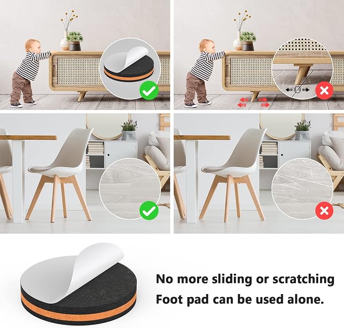 20 Pcs Adjustable Furniture Feet Levelers - Image 6