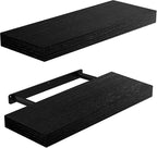 AMADA HOMEFURNISHING Floating Shelves Wall Mounted, 15 x 7 Inch Wall Shelves by AMADAHOMEFURNISHING