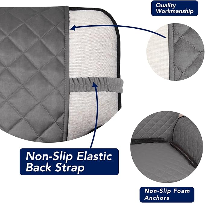 PureFit Reversible Quilted Sofa Cover Dog Couch Covers - Image 3