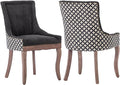 Modern Dining Chairs Set of 2, High Back Dining Chairs Side Chairs by MZDOO