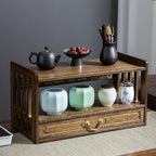 Gdrasuya10 Walnut Meditation Table Altar Table, Floor Table - Image 3