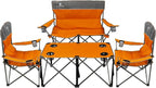 Camping Chair Set of 3, Outdoor Folding Camping Chairs by CAMPHILL