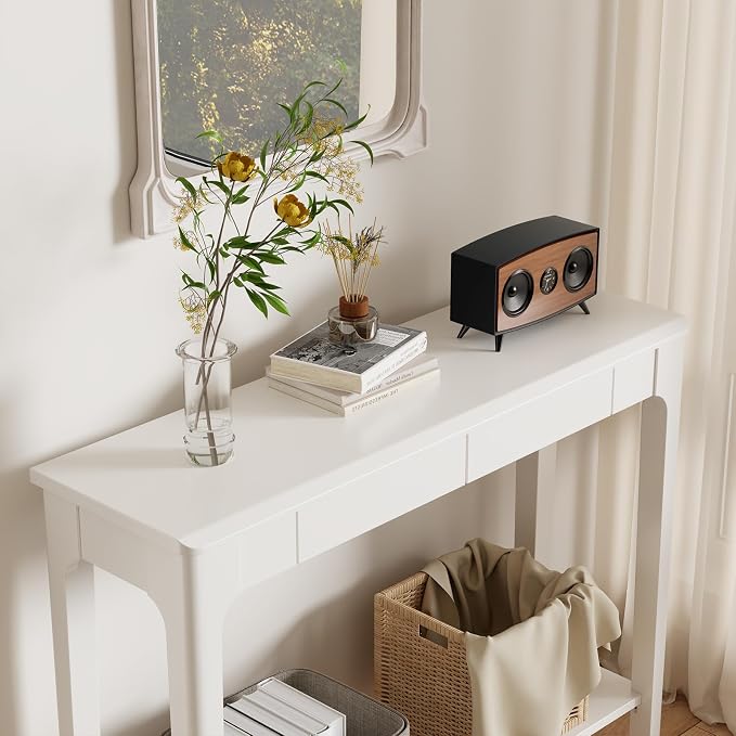 AQIMUELE Wood Console Table - Image 6