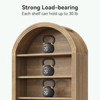 LITTLE TREE 8-Tier Bookcase, 78.7" Tall Bookshelf - Image 5