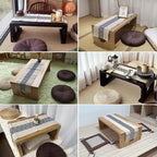 Japanese Floor Table, Vintage Low Rectangular Tea Table, Tatami Accent Furniture - Image 3