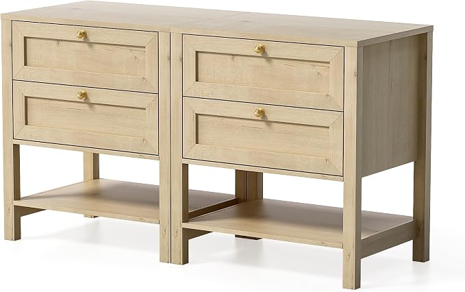 EYYTHUNG Tall Modern Nightstand - Image 7
