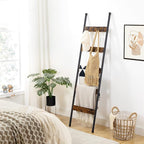 HOOBRO Blanket Ladder, 5-Tier Towel Rack - Image 2