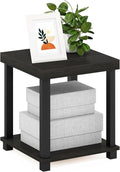 Furinno Turn-N-Tube Side Table, 2-Tier Thick Tabletop End Table by Furinno-FitsYourSpaceFitsYourBudget