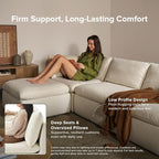 mopio Oversized Modular Sectional Sofa - Image 3