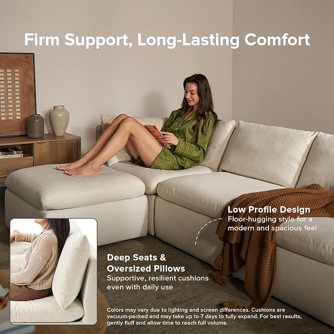 mopio Oversized Modular Sectional Sofa - Image 3