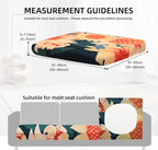 8Pcs Outdoor Cushion Covers, Elastic Patio Cushion Covers | Washable, - Image 2
