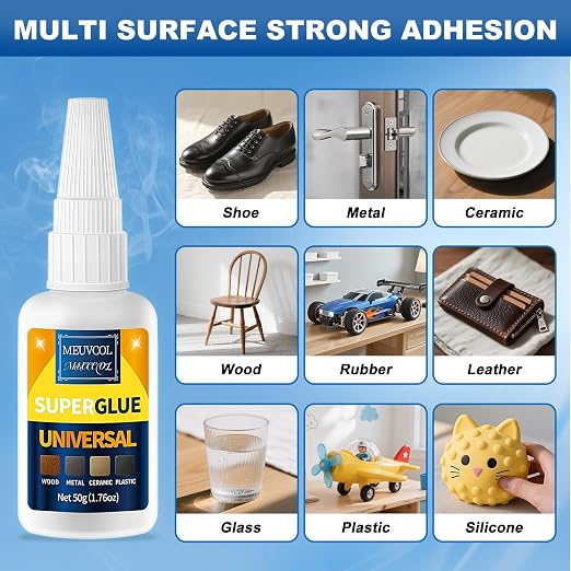 Meuvcol Super Glue All Purpose 100g - Image 3