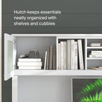 Bush Home 72-Inch L-Shaped Sit to Stand Desk - Image 5