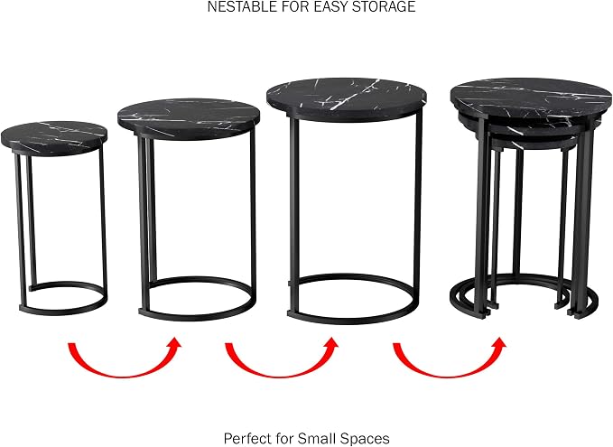 Lavish Home Nesting Tables - Image 4