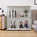 LFT HUIMEI2Y Glass Display Cabinet 2-Shelf by LFTHUIMEI2Y
