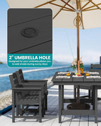 SERWALL 8-Piece Patio Dining Sets - Image 2