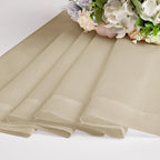Chyhomenyc Taupe Sheer Valances - Image 8