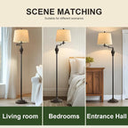 G-SAFAVA 61" Vintage Floor Lamp - Image 3