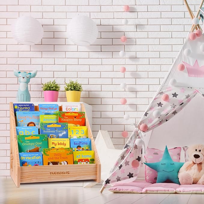 Montessori Bookshelf, Toddler Bookshelf - Image 7