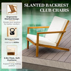 IDZO Natural 3-Piece Patio Bistro Sets - Image 6