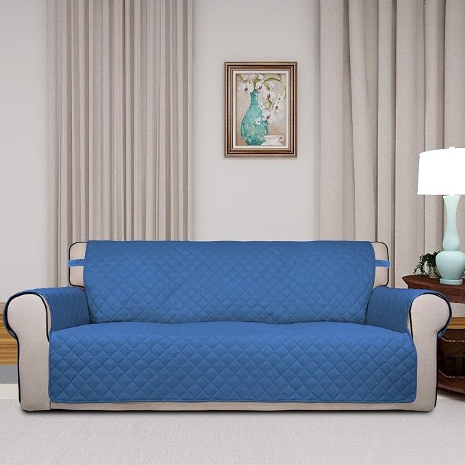PureFit Reversible Quilted Sofa Cover Dog Couch Covers - Image 2