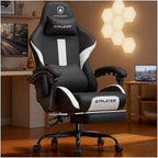 GTPLAYER Gaming Chair with Foot Rest & Pocket Spring Cushion, Ergonomic High by GTPLAYER
