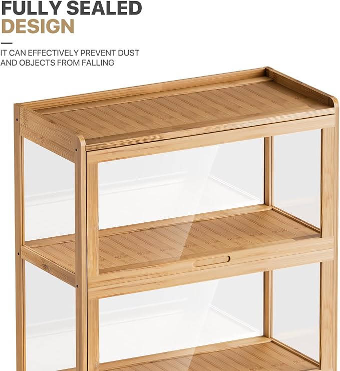 MoNiBloom 67.5" Curio Display Cabinet - Image 6