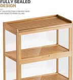 MoNiBloom 67.5" Curio Display Cabinet - Image 6