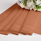 Chyhomenyc Orange Sheer Curtains 96 inches Long 2 Panels, Light Filtering Soft - Image 8
