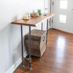 Restore by Pipe DÉCOR Live Edge Wood Console Table 48 in. x 16 in. x 34 in. - Image 6