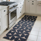 Lahome Semi Circle Easy Jute Kitchen Runner Rug, 2x6 Non Slip Runner Rug | by Lahome